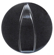 Buton negru ø 42 mm, ax ø 6x4,6 mm, tesitura sus - 110432