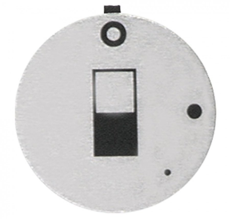 knob dial plate gas tap without ignition flame EGA26400 ED ø 45mm