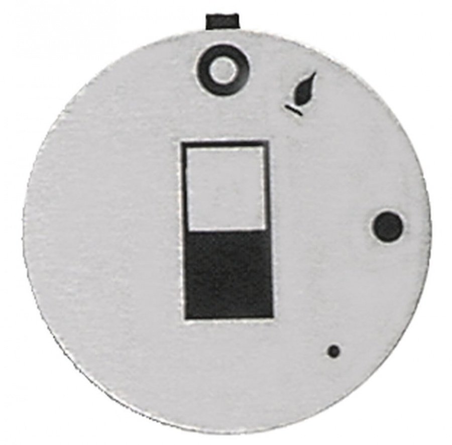 knob dial plate gas tap with ignition flame EGA24197 ED ø 45mm