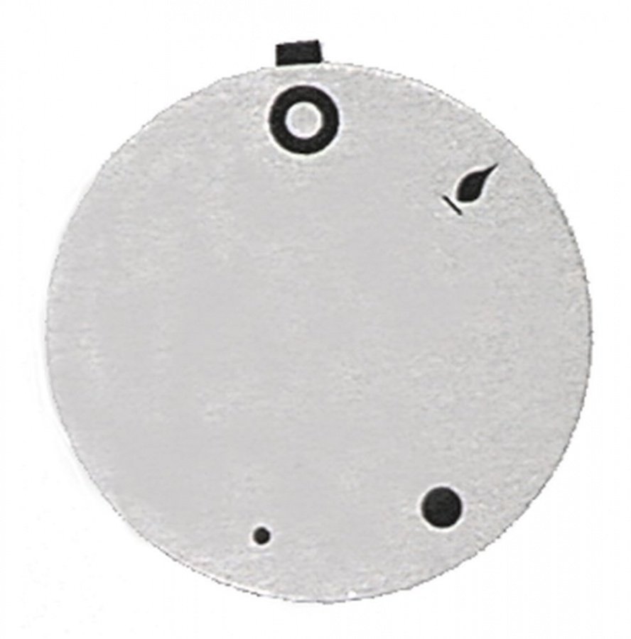 knob dial plate gas tap with ignition flame EGA26440 ED ø 45mm