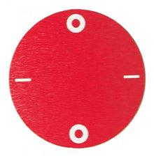 knob dial plate switch 0-1-0-1 ED ø 45mm red