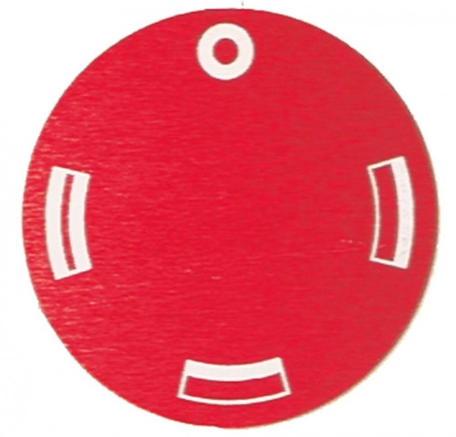 Disc autoadeziv cu simbol pentru cuptor TH/BH/TH+BH, ext. ø 45 mm - 110512