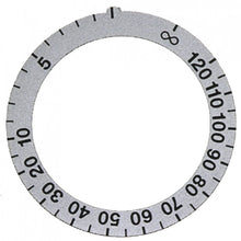 knob dial plate silver - Code 110534
