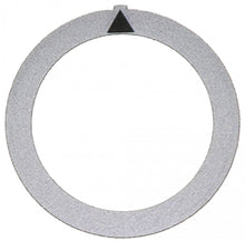 knob dial plate silver swich zero mark ext. ø 59mm - Code 110537