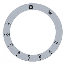 Disc autoadeziv cu simbol pentru termostat de gaz EGA 1-8, ext. ø 59 mm, int. ø 45,5 mm - 110543