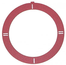 knob dial plate red switch 1-2-1-2 ext. ø 59mm - Code 110548