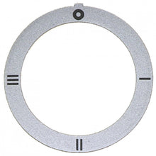 knob dial plate silver swith 4-position - Code 110553