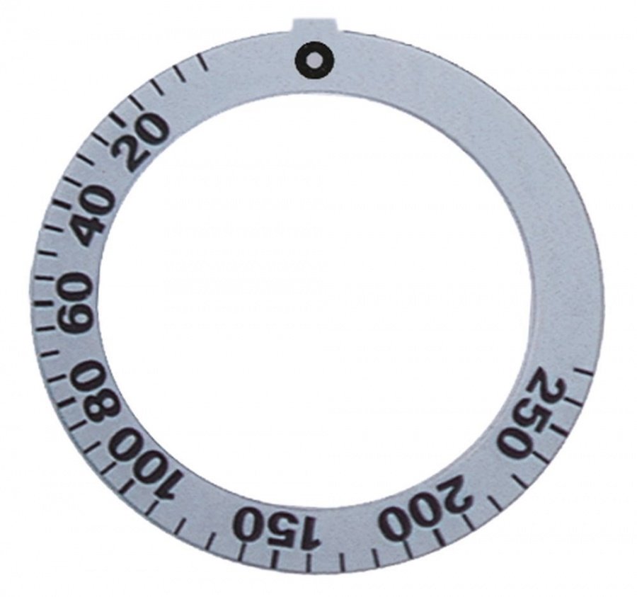 Disc autoadeziv cu simbol 0-270°C, ext ø 59 mm, int ø 45,5 mm - 110557