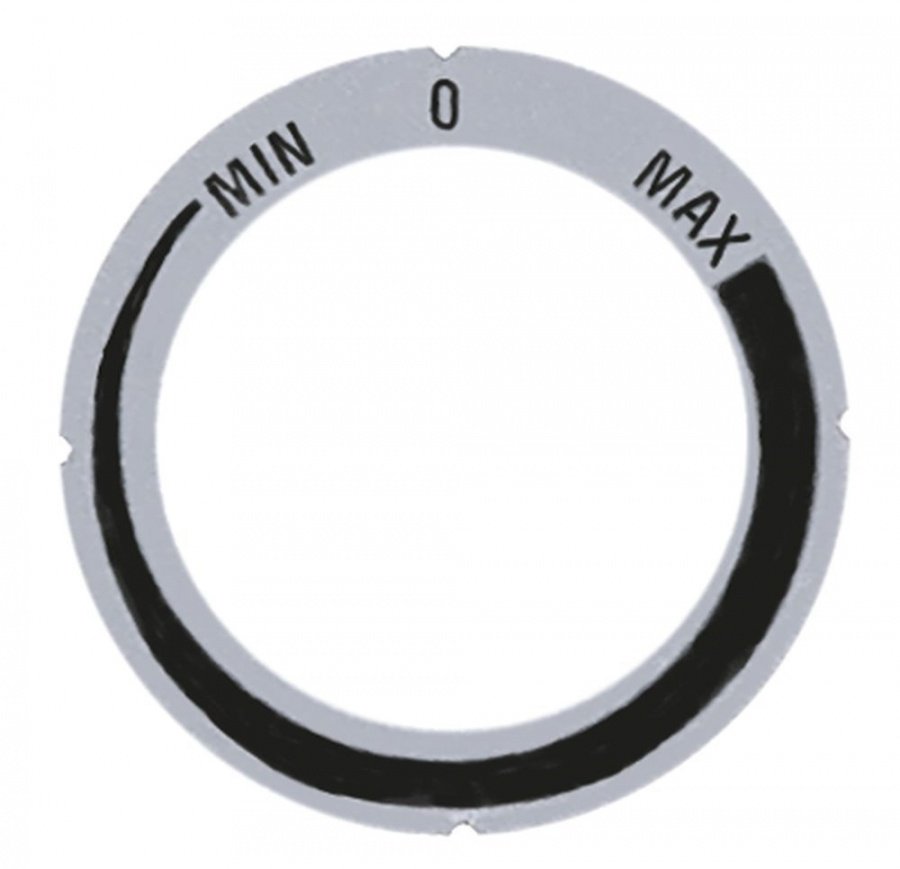 knob dial plate symbol energy regulator 1-circuit - Code 110578