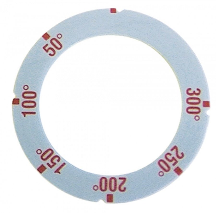 Disc cu simboluri autoadeziv 50-300°C, ext. ø 63 mm - 110591