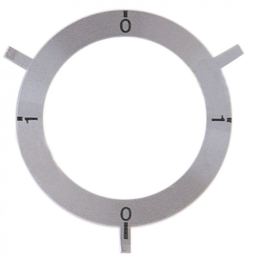 knob dial plate switch 0-1-0-1