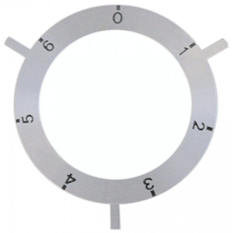 knob dial plate switch 7-position