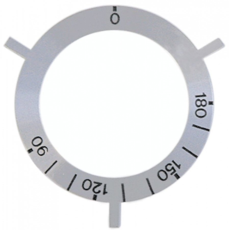 knob dial plate thermostat t.max. 180°C 90-180°C