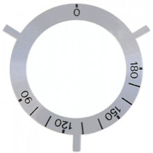 knob dial plate thermostat t.max. 180°C 90-180°C