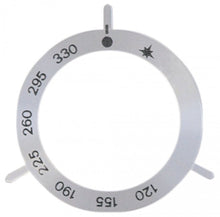 knob dial plate gas thermostat t.max. 330°C 120-330°C