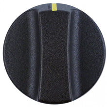 knob switch zero mark ø 50mm shaft ø 6x4,6mm shaft flat upper black