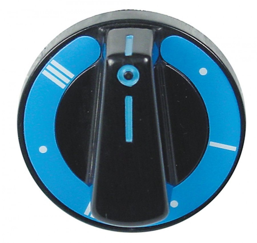 knob switch 7-position ø 60mm shaft ø 6x4,6mm shaft flat bottom