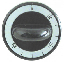 Buton termostat t.max. 300°C, ø 62 mm, ax ø 8x6,5 mm - 110683