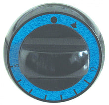 knob gas thermostat ø 72mm shaft ø 8x6,5mm shaft flat upper black