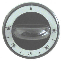 Buton pentru termostat 180°C, ø 62 mm, ax ø 6x4,6 mm - 110699