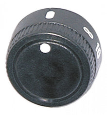 knob energyregulator 1-10 + MAX ø 38mm shaft ø 6x4,6mm shaft flat upper black