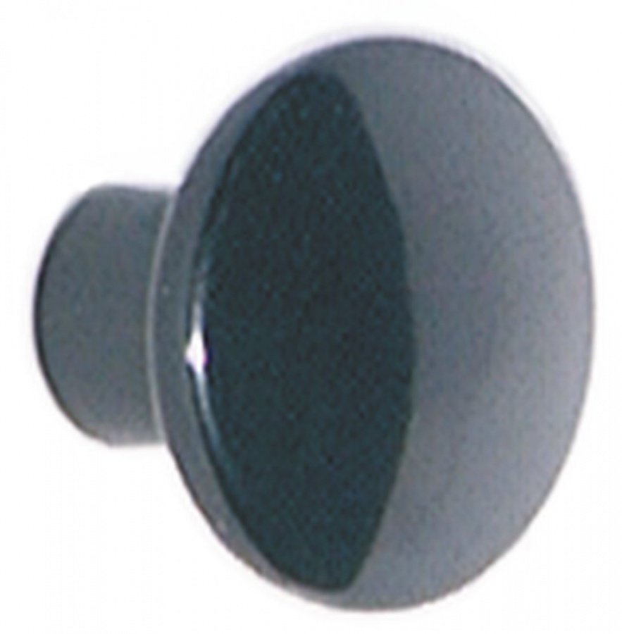 mushroom cap handle thread M5 handle ø 25mm L 19mm plastic black