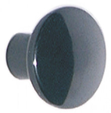 mushroom cap handle thread M5 handle ø 25mm L 19mm plastic black