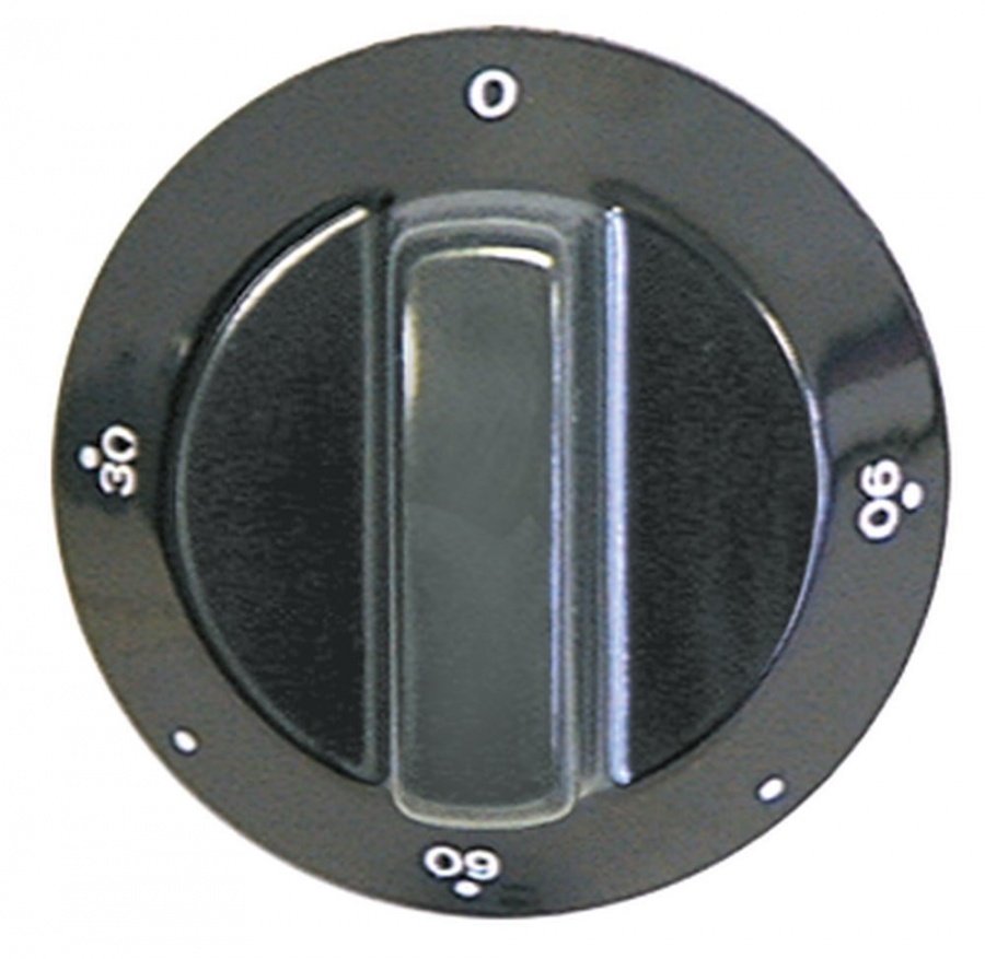 knob thermostat t.max. 90°C temperature range 30-90°C ø 60mm shaft ø 6x4,6mm