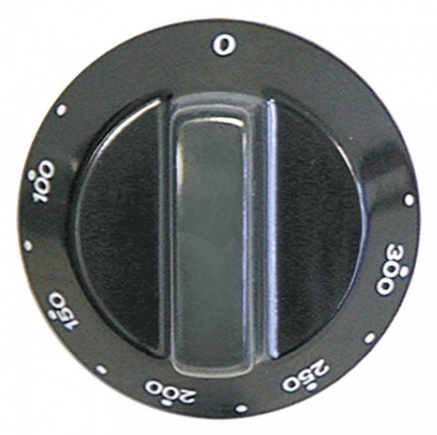 Buton termostat 75-325°C, ø 60 mm, ax ø 6x4,6 mm, Tecnoinox RC00284000 - 110713
