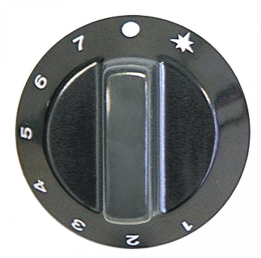 Buton gaz cu gradatii 1-7, ø 6 0mm, ø ax 8x6,5 mm - 110714