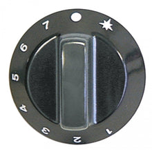 Buton gaz cu gradatii 1-7, ø 6 0mm, ø ax 8x6,5 mm - 110714