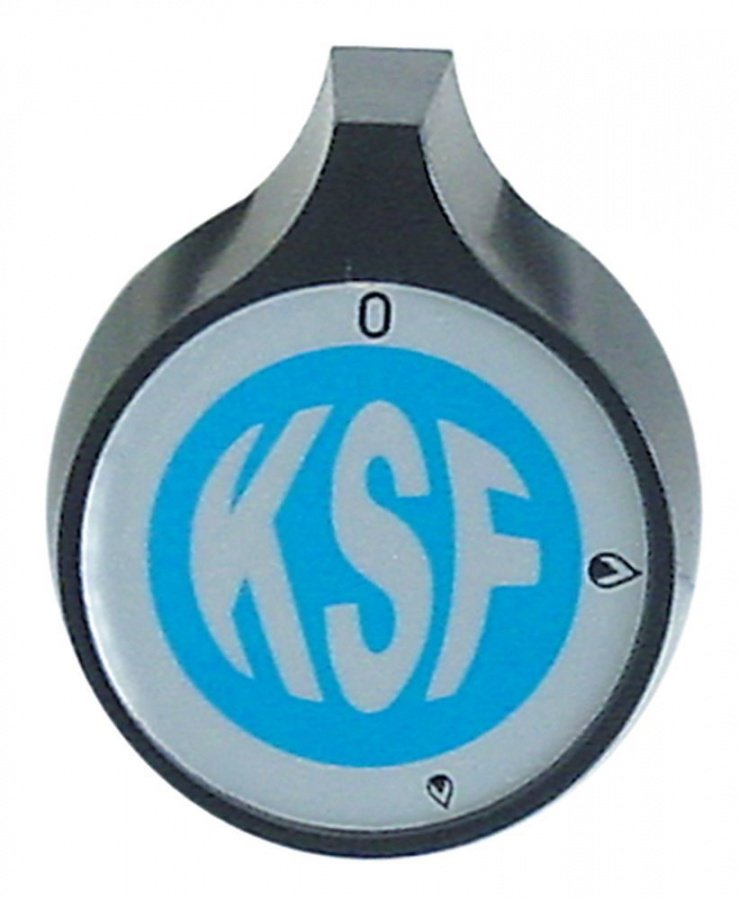 Buton robinet de gaz KSF, ø 53 mm, ax ø 8 x 5,5 mm - 110737