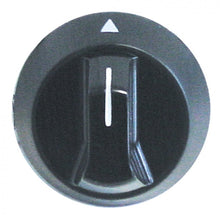 knob switch zero mark ø 54mm shaft ø 6x4,6mm shaft flat upper black