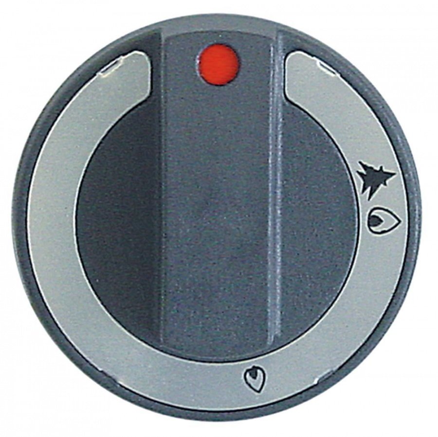 Buton robinet de gaz ø 65 mm, ax ø 6 x 4,6 mm, tesitura sus, OLIS - 110950