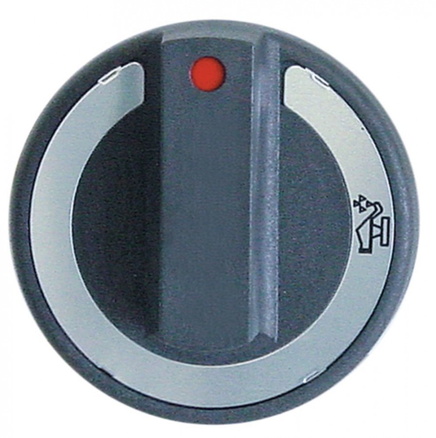 knob water ø 77mm shaft ø 10x8mm shaft flat upper