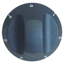 Buton cu simbol 7 pozitii, ø 67mm, ax ø 6x4,6 mm, tesitura sus, Mareno - 110994