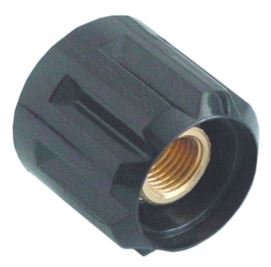 knob ø 51mm shaft ø lead: 1mm black - Code 111013