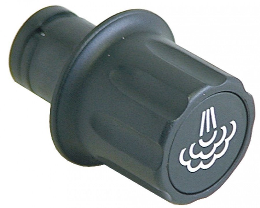 Buton robinet abur ø 55 mm, ax hexagonal 20 mm - 111040