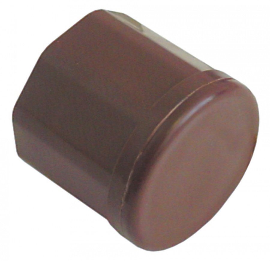 Knob ø 46mm shaft ø lead: 2mm claret - code 111111