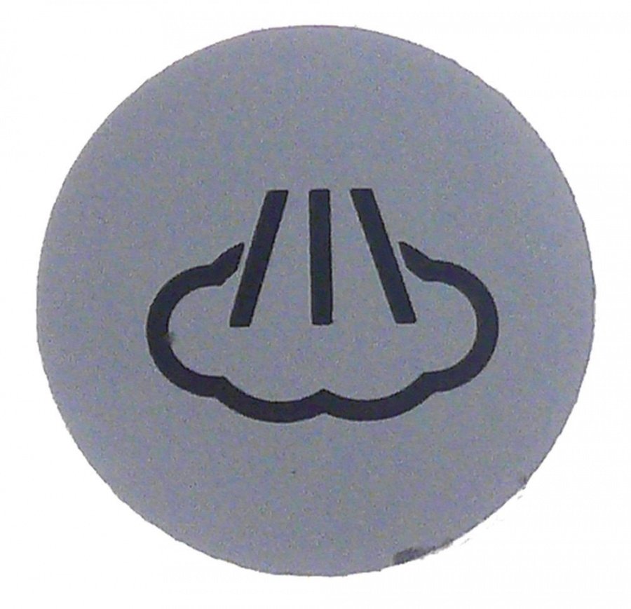 Disc autoadeziv cu simbol abur ø 15 mm - 111113