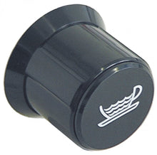 Buton cu simbol apa ø 60mm, ax ø 7x7mm - 111116