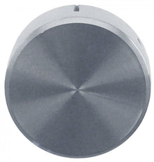 knob switch zero mark ø 37 mm shaft ø 6 mm silver - 111165