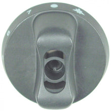 knob gas thermostat 1-7 ø 65mm shaft ø 10x8mm shaft flat upper