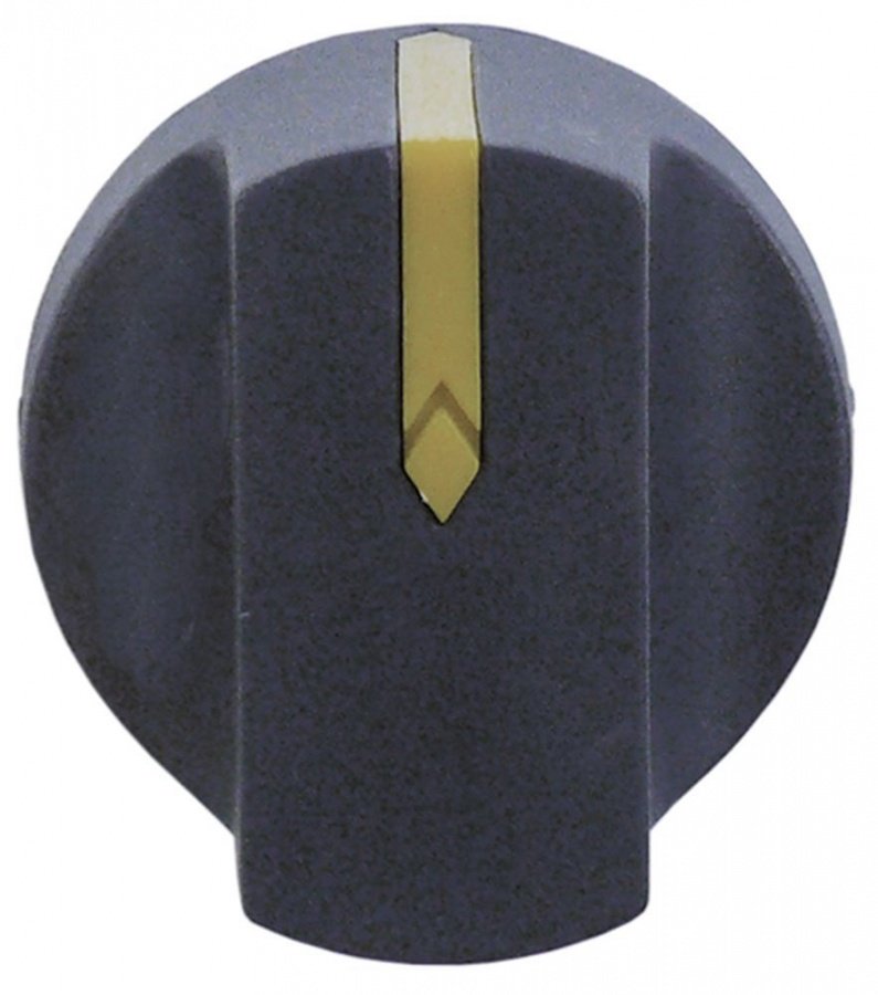 knob switch zero mark ø 53mm shaft ø 10mm blue gas