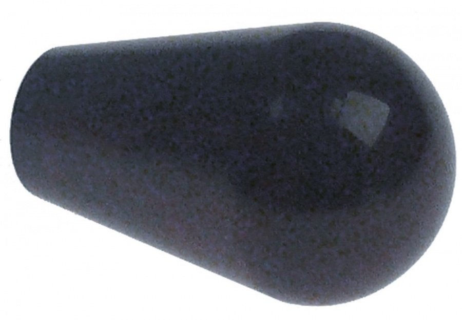 cone handle M8 ø 25mm L 41mm plastic brown marbled