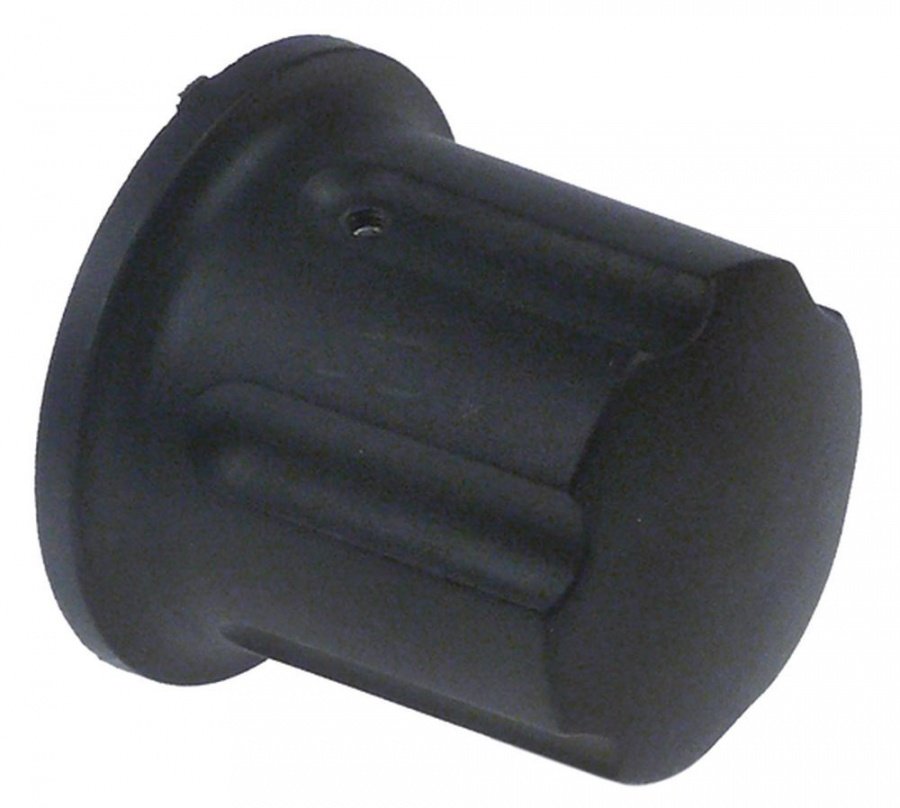Buton robinet apa calda - abur, ø 44 mm, ax ø 6 x 8 mm - 111328
