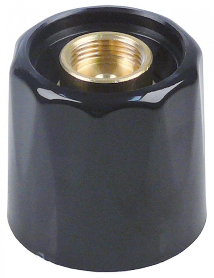 knob ø 53mm L 52mm Tr18x4 black