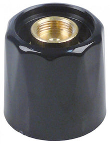 knob ø 53mm L 52mm Tr18x4 black