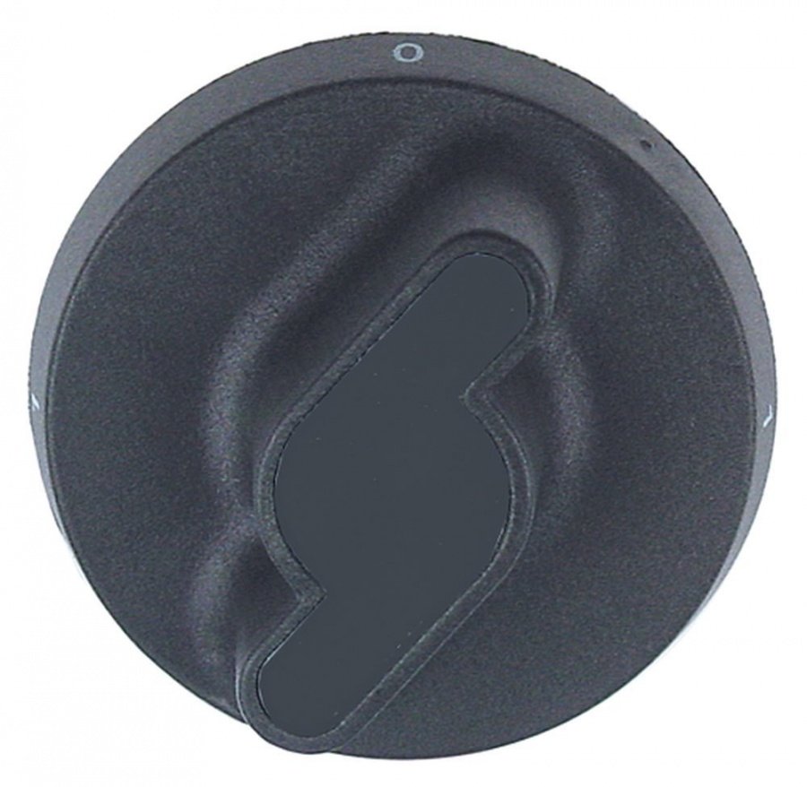 Buton comutator ø 73 mm, cu simboluri 0-1-0-1, ax ø 6 x 4,6 mm - 111359