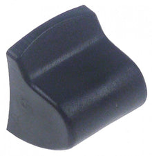 handle for sliding valve shaft ø 6x5mm black suitable for IBERITAL